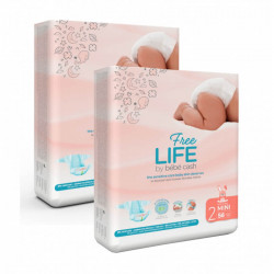 Carton De Couches Taille 2 (3-6Kg)  112 Couches