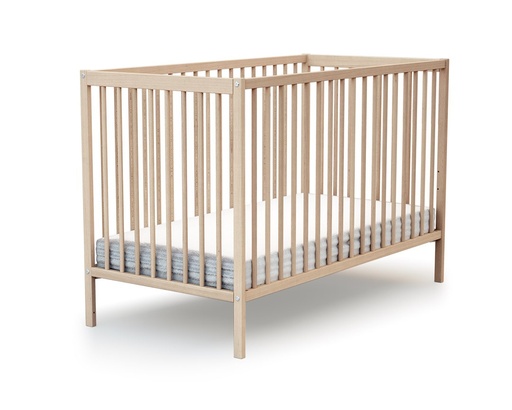 Lit Bébé en bois 60 X 120 Cm.