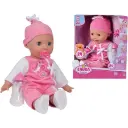 Laura Poupon Parle - Poupon Corps Souple 38cm - 24 Sons - Piles Incluses