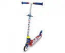  Spidey - Patinette 2 Roues Pliable - Guidon Réglable sur 3 Niveaux - Roues Silencieuses - de 5 ans à 10 ans - Poids Maximim 50 Kgs