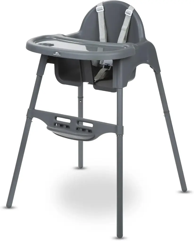 Meely, Chaise Haute Bébé Évolutive 2-en-1, 6 Mois - 3 Ans (max. 15 kg)