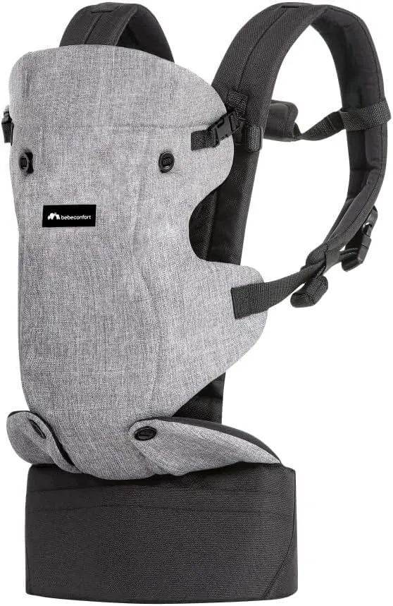 Go4 Porte-Bébé Évolutif, de la Naissance à 3.5 ans, 0-15 kg, Black Chic
