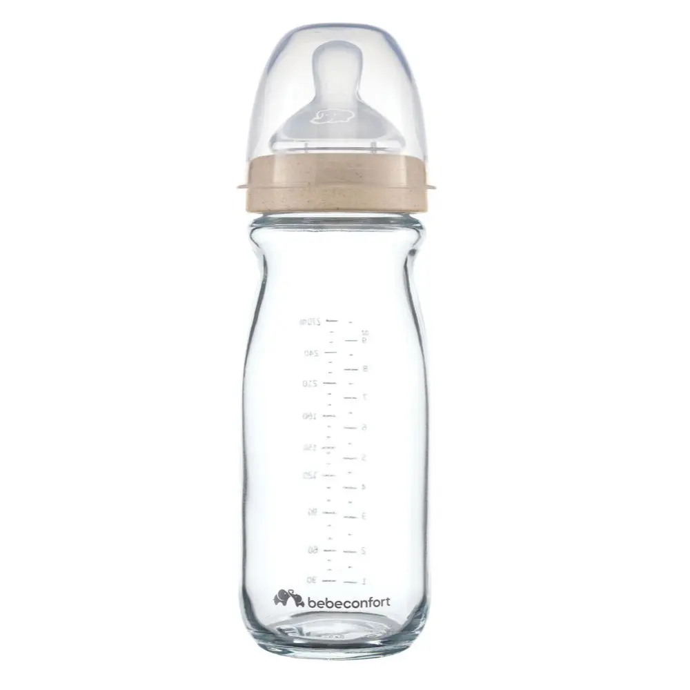 Biberon physio air eco verre 270 ml lavande anti-colique 3m+