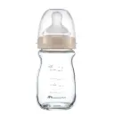 Biberon physio air eco verre 130 ml sand anti-colique 0m+