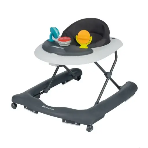 Trotteur Dalia avec tablette musicale,De 6 à 18 mois (12kg),Mineral Graphite
